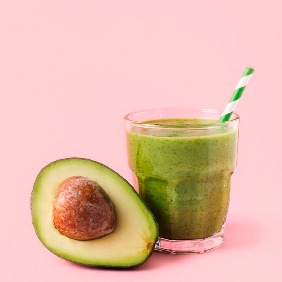 Refreshing avocado smoothie 3
